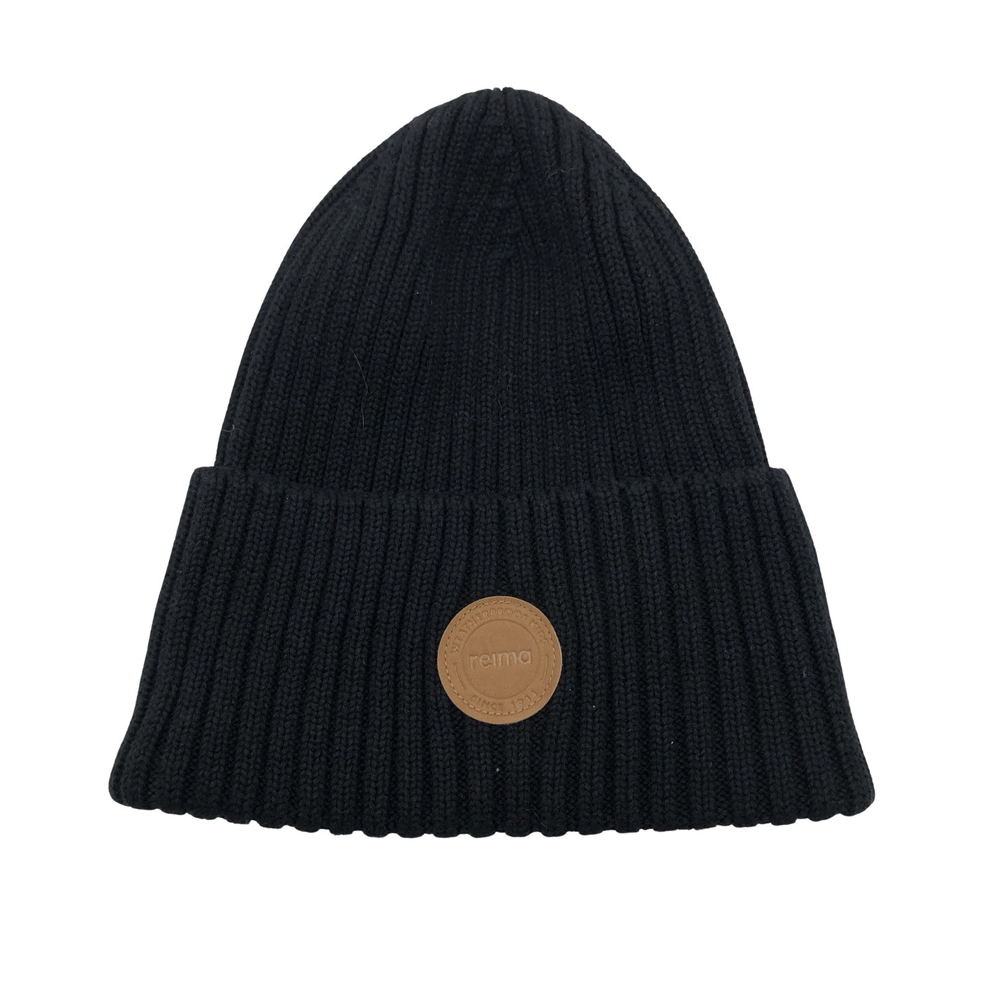 Unisex Reima - Ohut pipo, koko 52 - 54 cm - Musta (1)