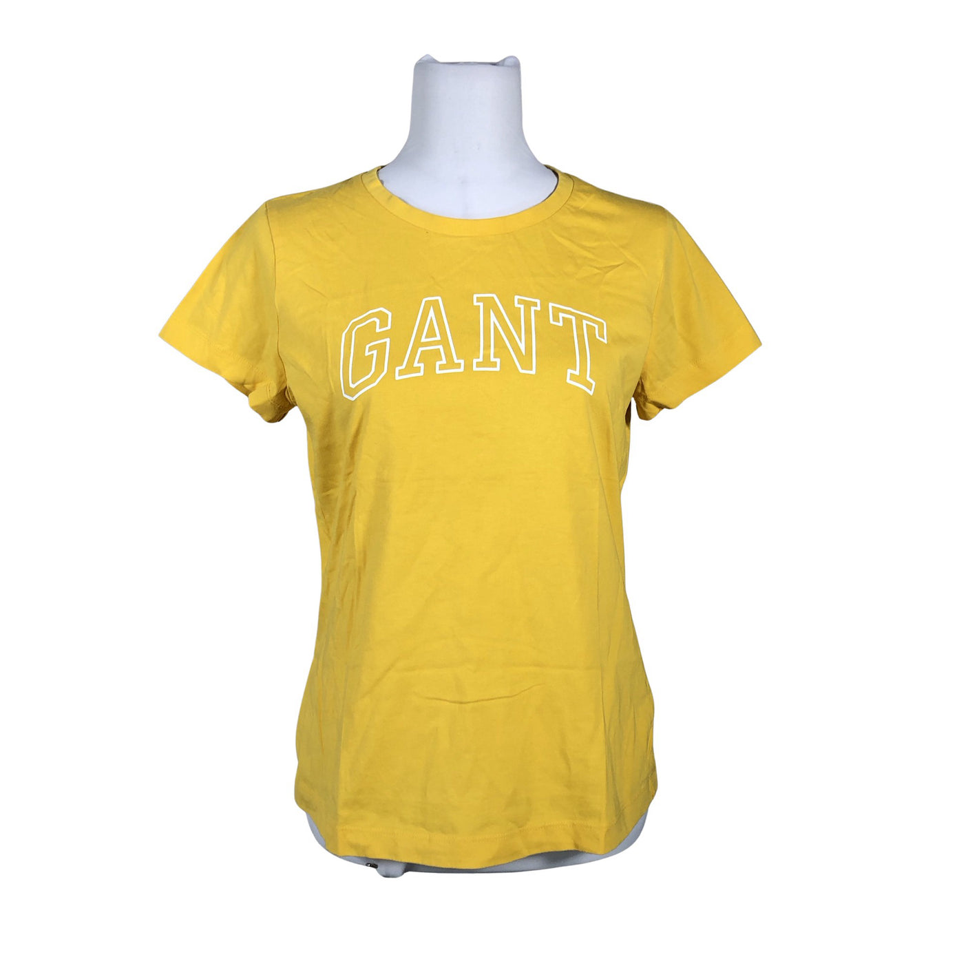 Naisten Gant - T-paita, koko 40 - Keltainen (1)