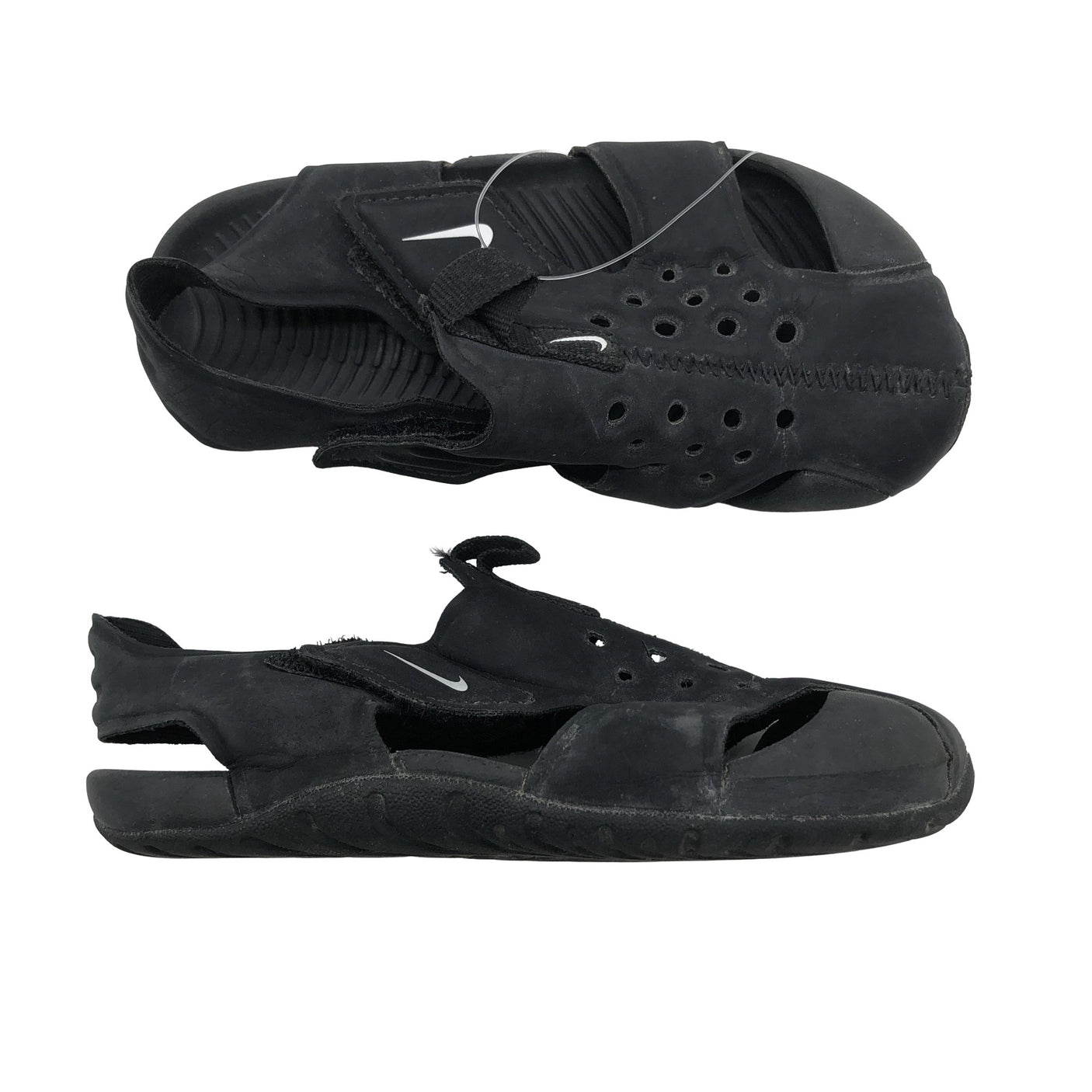 Unisex Nike - Sandaalit, koko 26 - Musta (1)