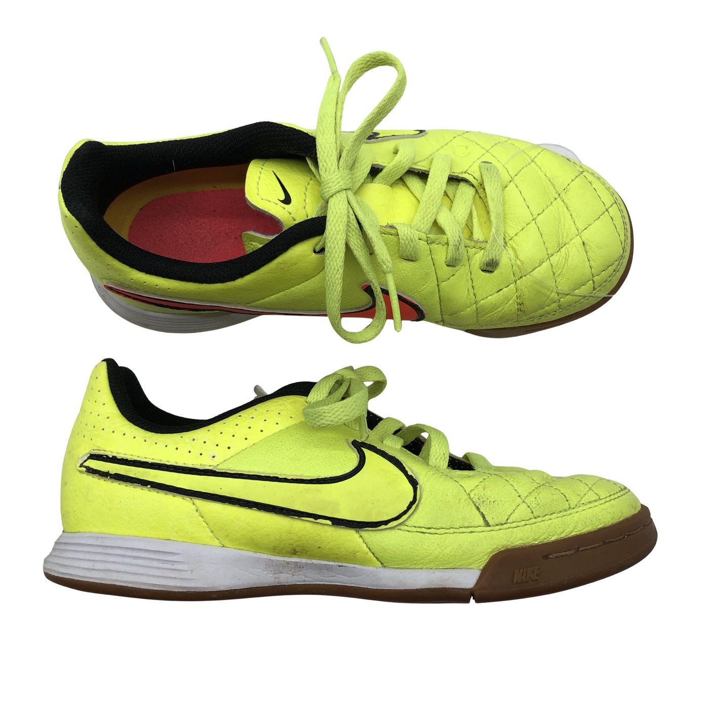 Unisex Nike - Nappulakengät, koko 31 - Keltainen (1)