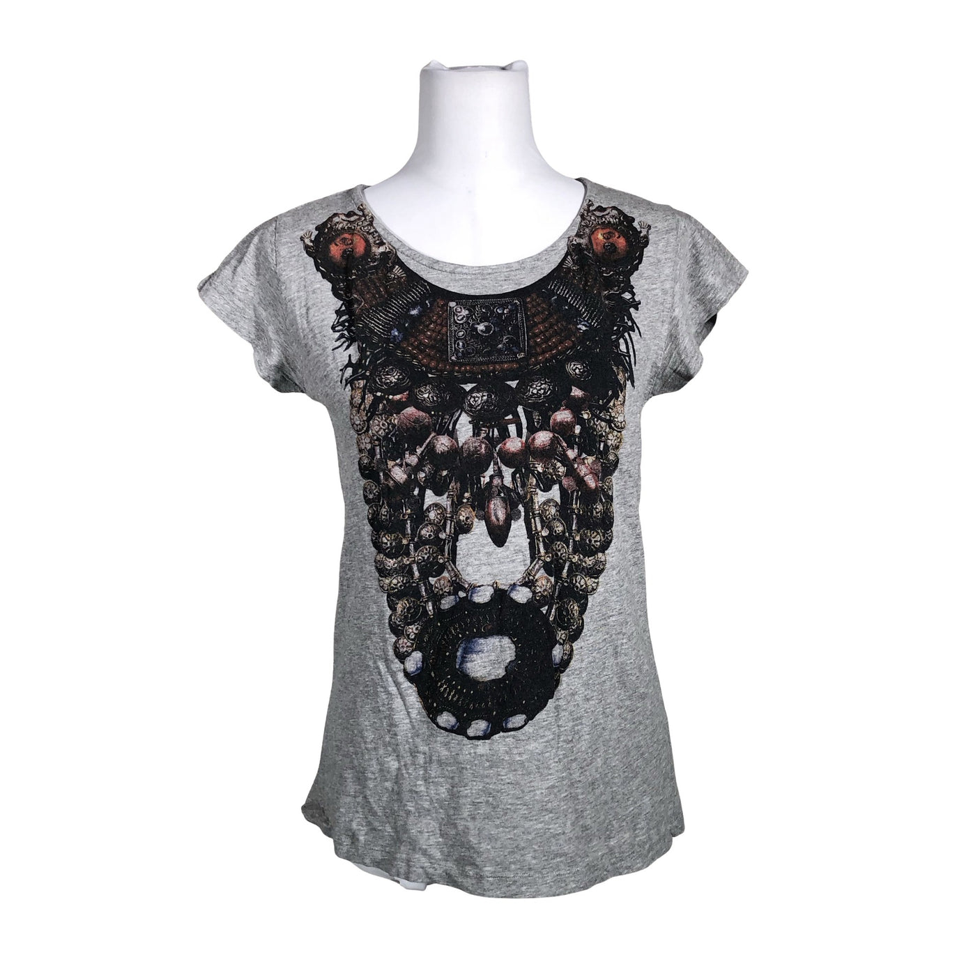 Naisten Acne Studios - T-paita, koko 36 - Harmaa (1)