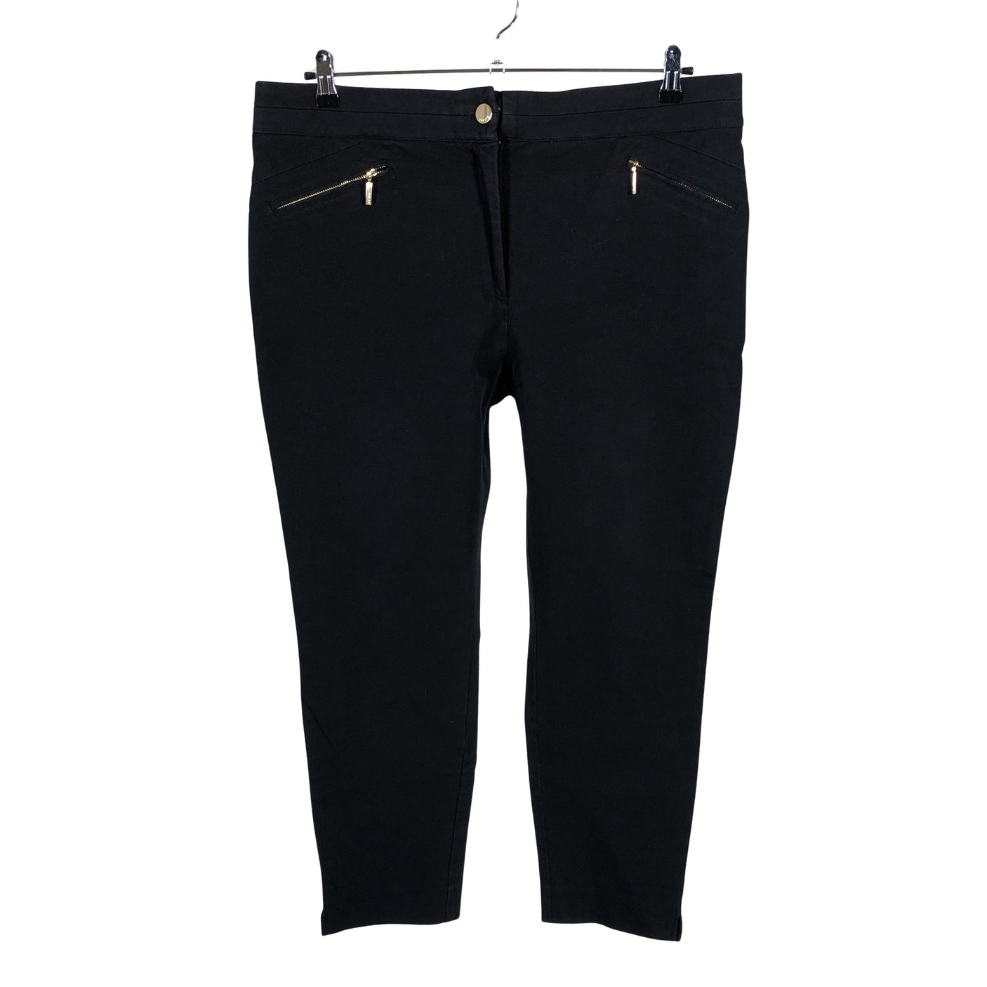 Naisten Per Una by Marks & Spencer - Kangashousut, koko 46 - Musta (1)