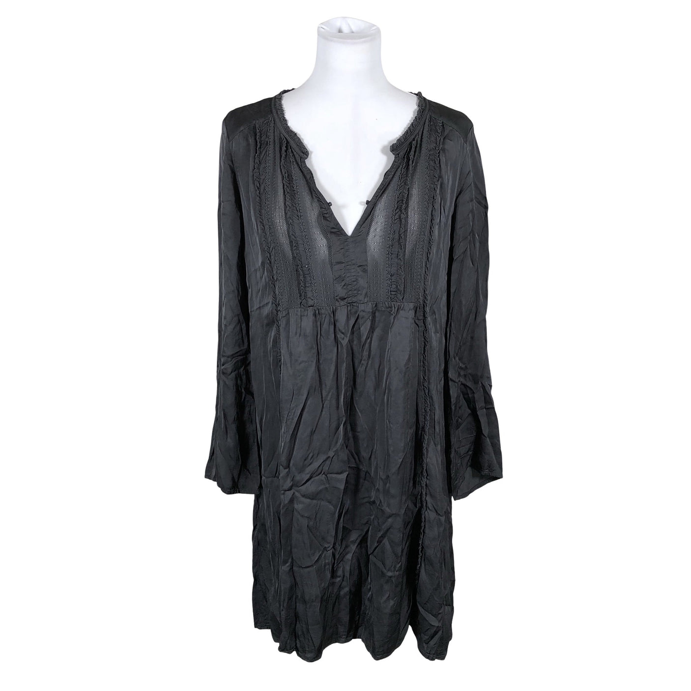Naisten Odd Molly - Sifonkimekko, koko 38 - Harmaa (1)