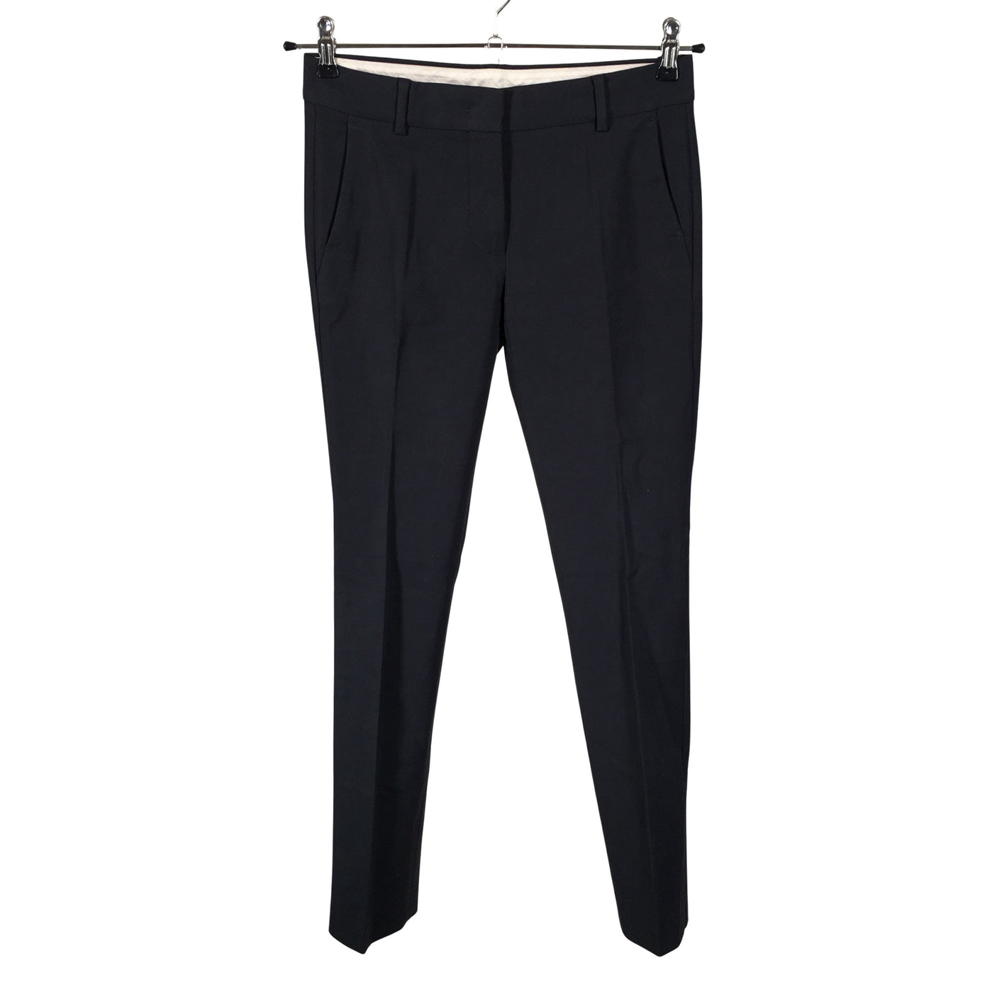 Naisten Sportmax - Suorat housut, koko 34 - Musta (1)