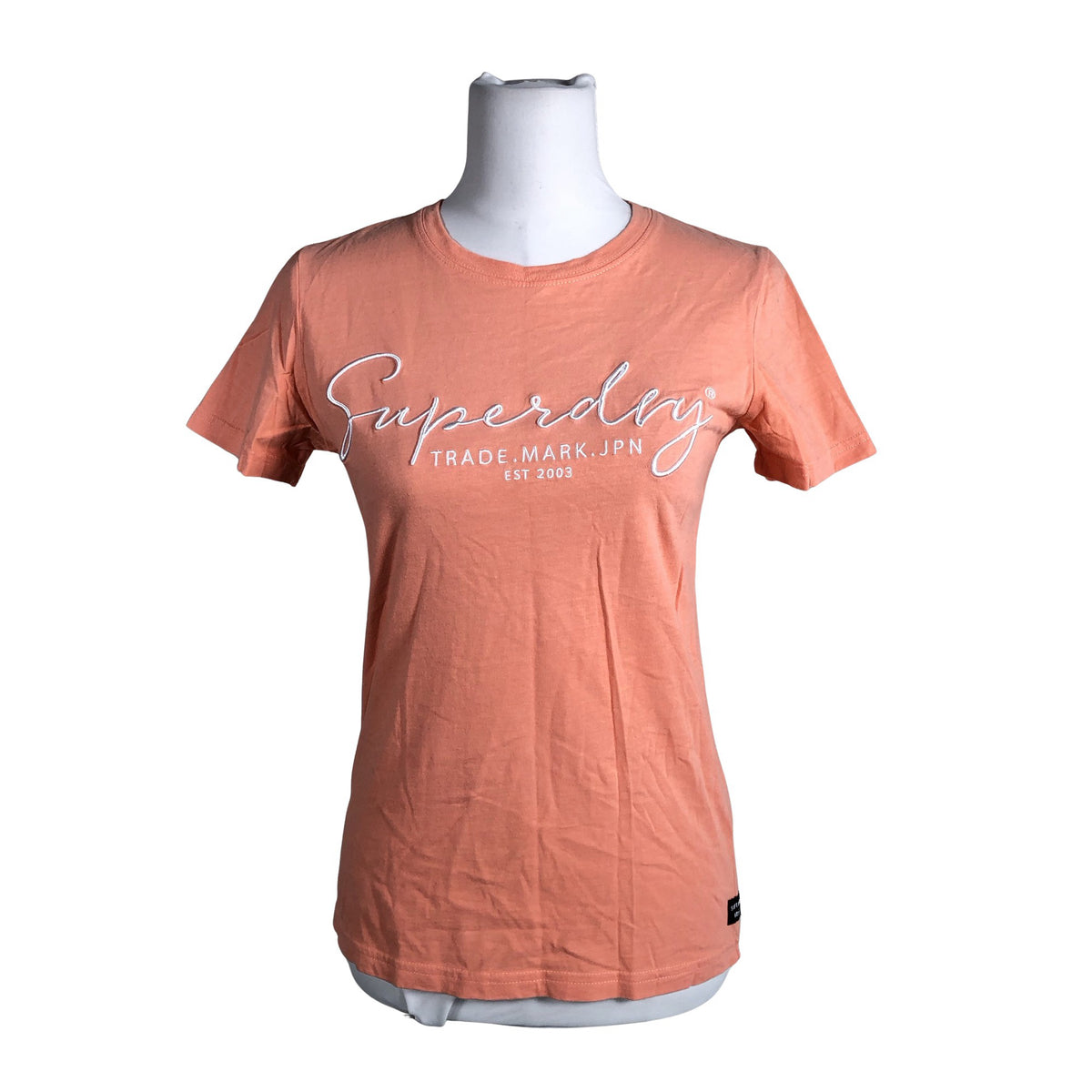 Naisten Superdry - T-paita, koko 36 - Oranssi (1)