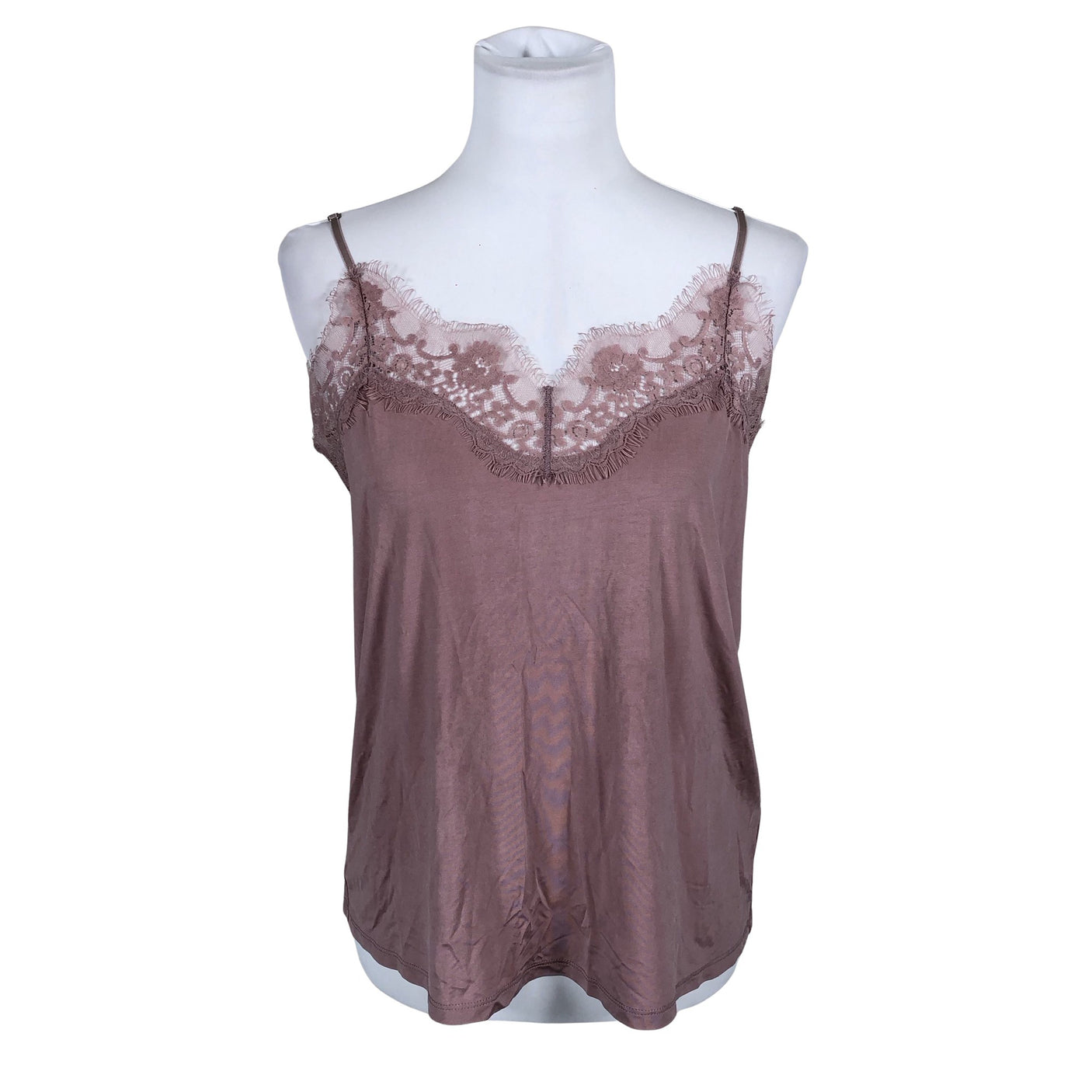 Naisten Samsoe&Samsoe - Trikootoppi, koko 40 - Vaaleanpunainen (1)