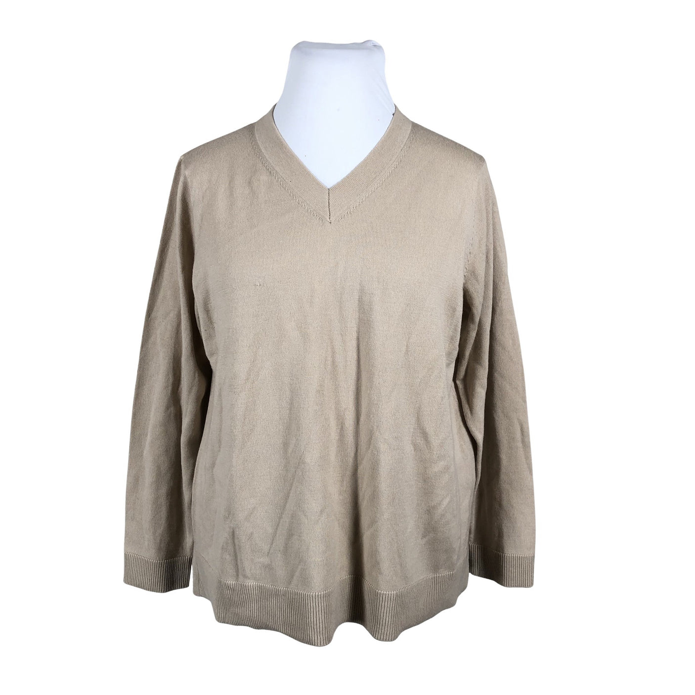 Naisten Essentials by Stockmann - Neulepaita, koko 44 - Beige (1)