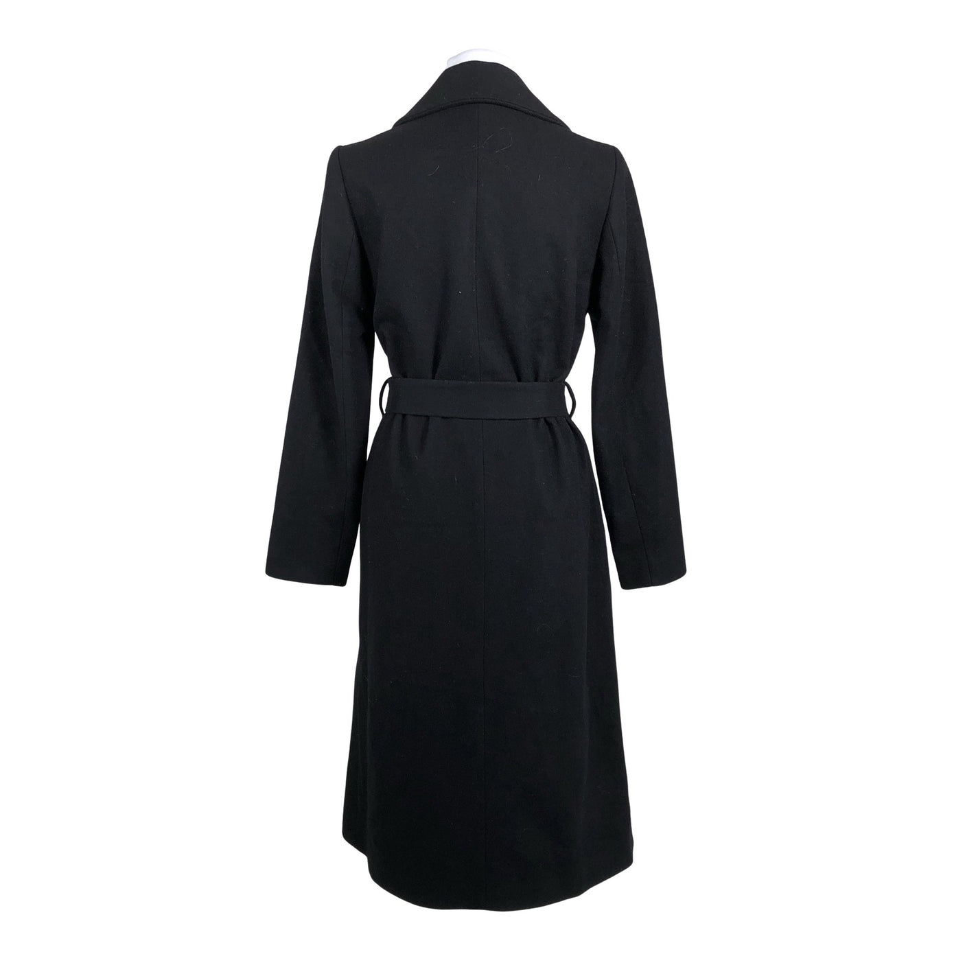 Naisten Massimo Dutti - Villakangastakki, koko 38 - Musta (3)