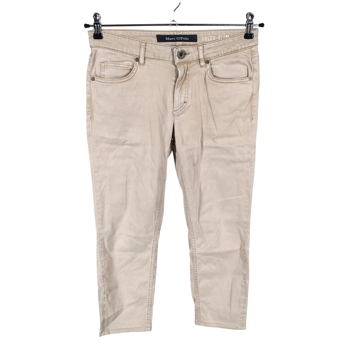 Naisten Marc O'Polo - Kangashousut, koko 38 - Beige (1)