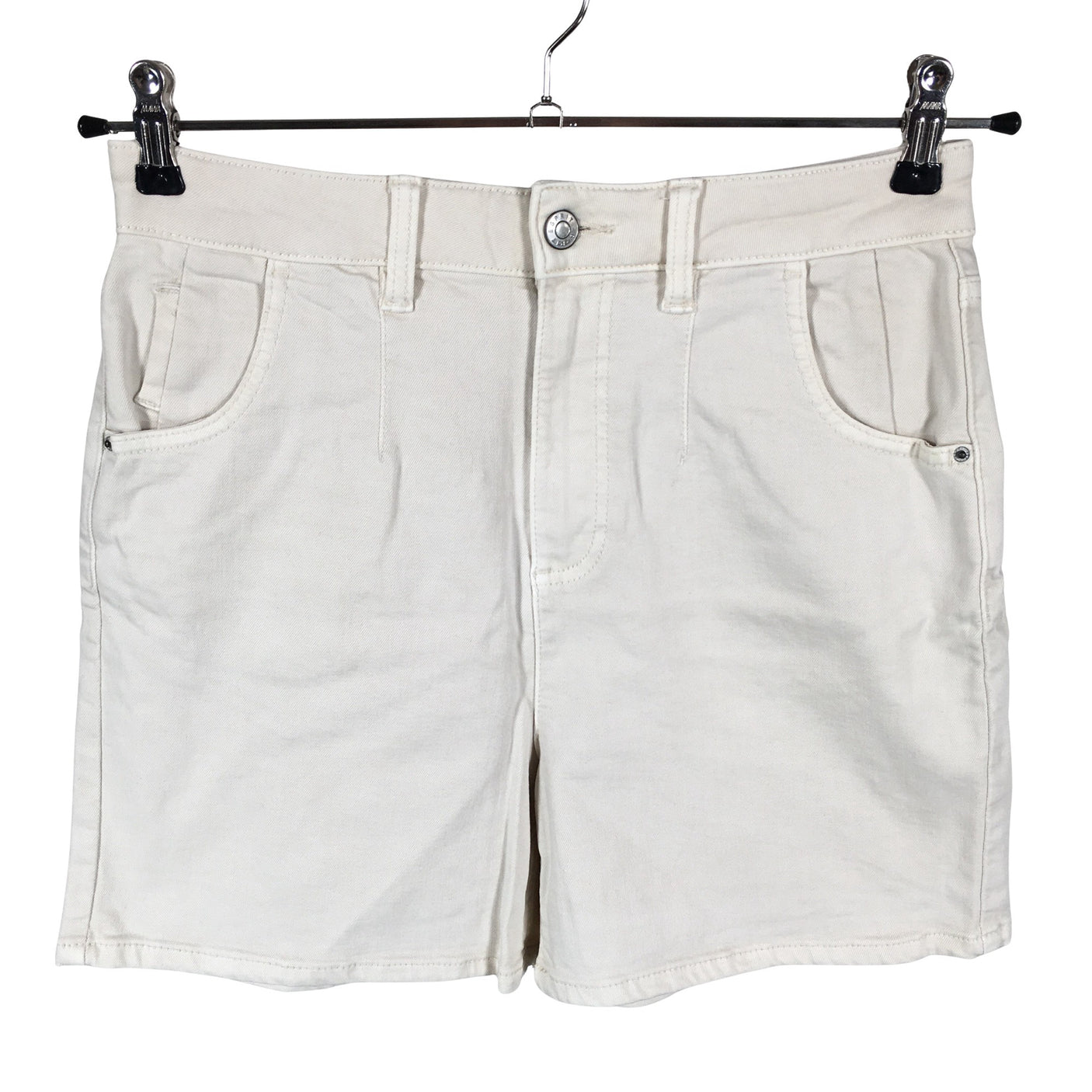 Naisten Esprit - Farkkushortsit, koko 36 - Beige (1)