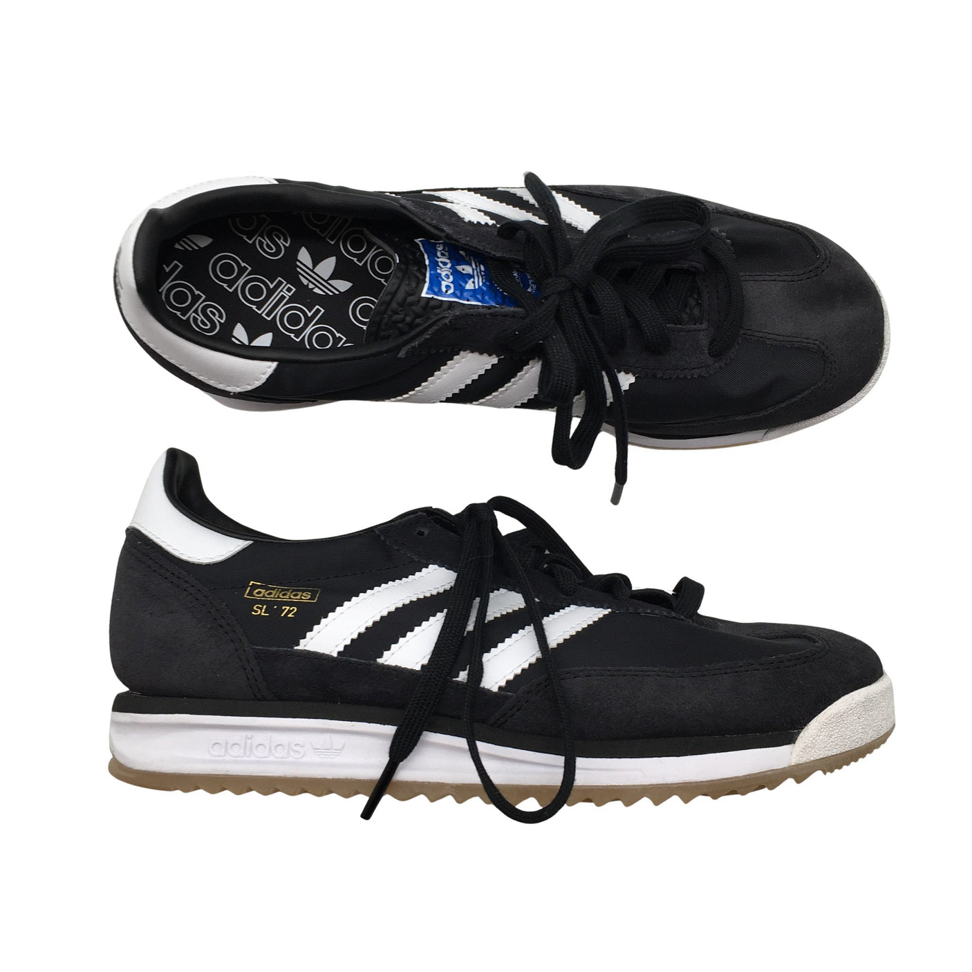 Naisten Adidas - Tennarit, koko 38 - Musta (1)