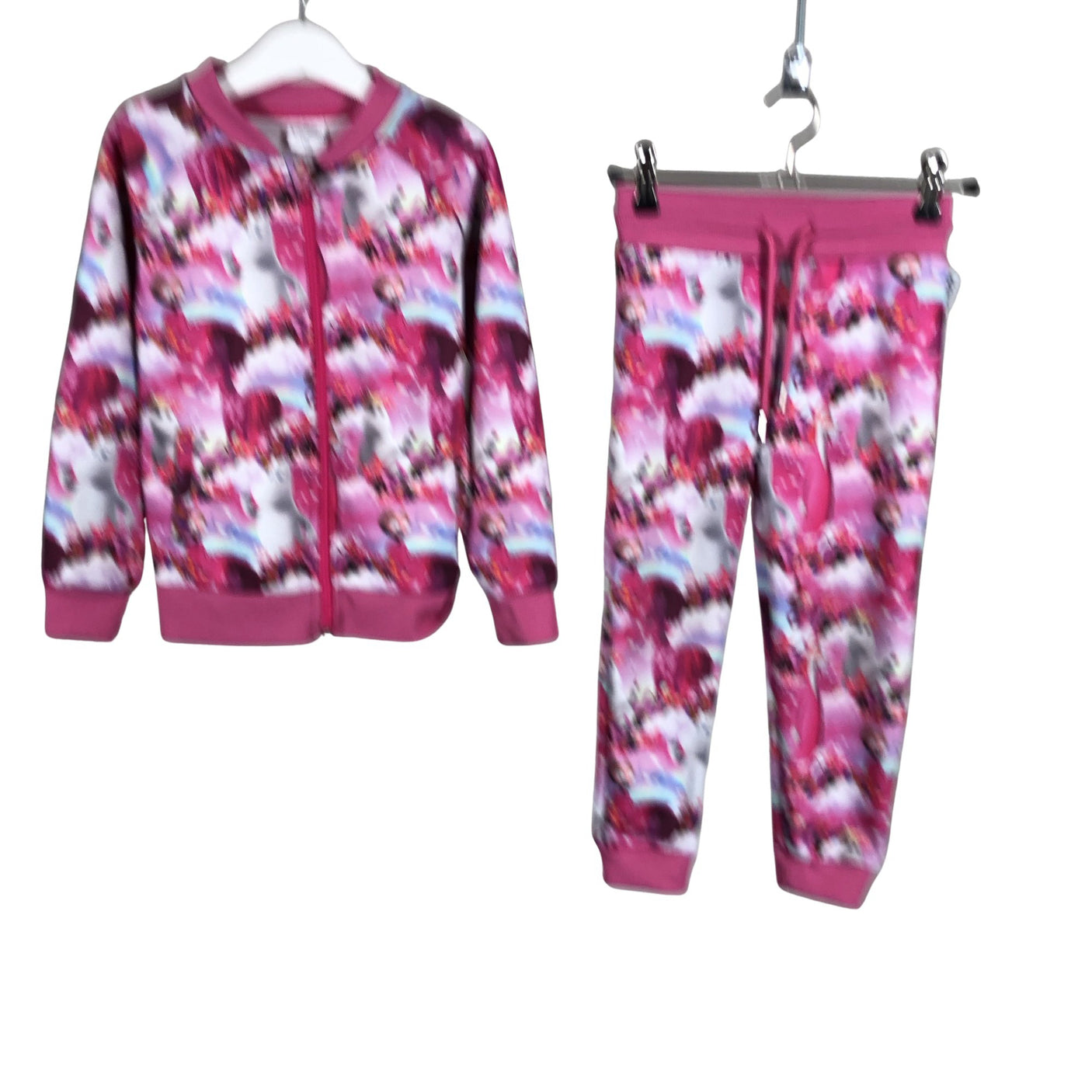 Tyttöjen Moomin by Martinex - Verryttelytakki, koko 110 - 116 - Pinkki (1)