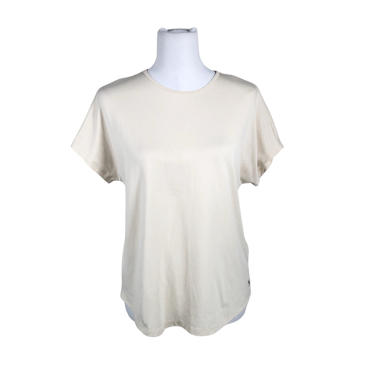 Naisten Soc - Urheilupaita, lyhyet hihat, koko 36 - Beige (1)