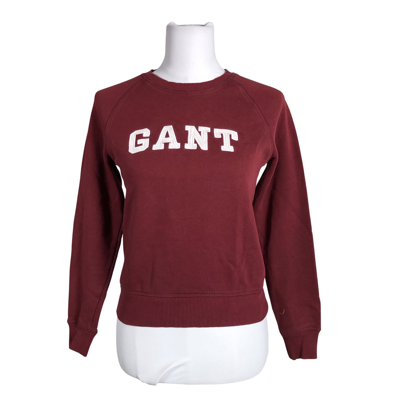 Naisten Gant - Collegepaita, koko 32 - Viininpunainen (1)