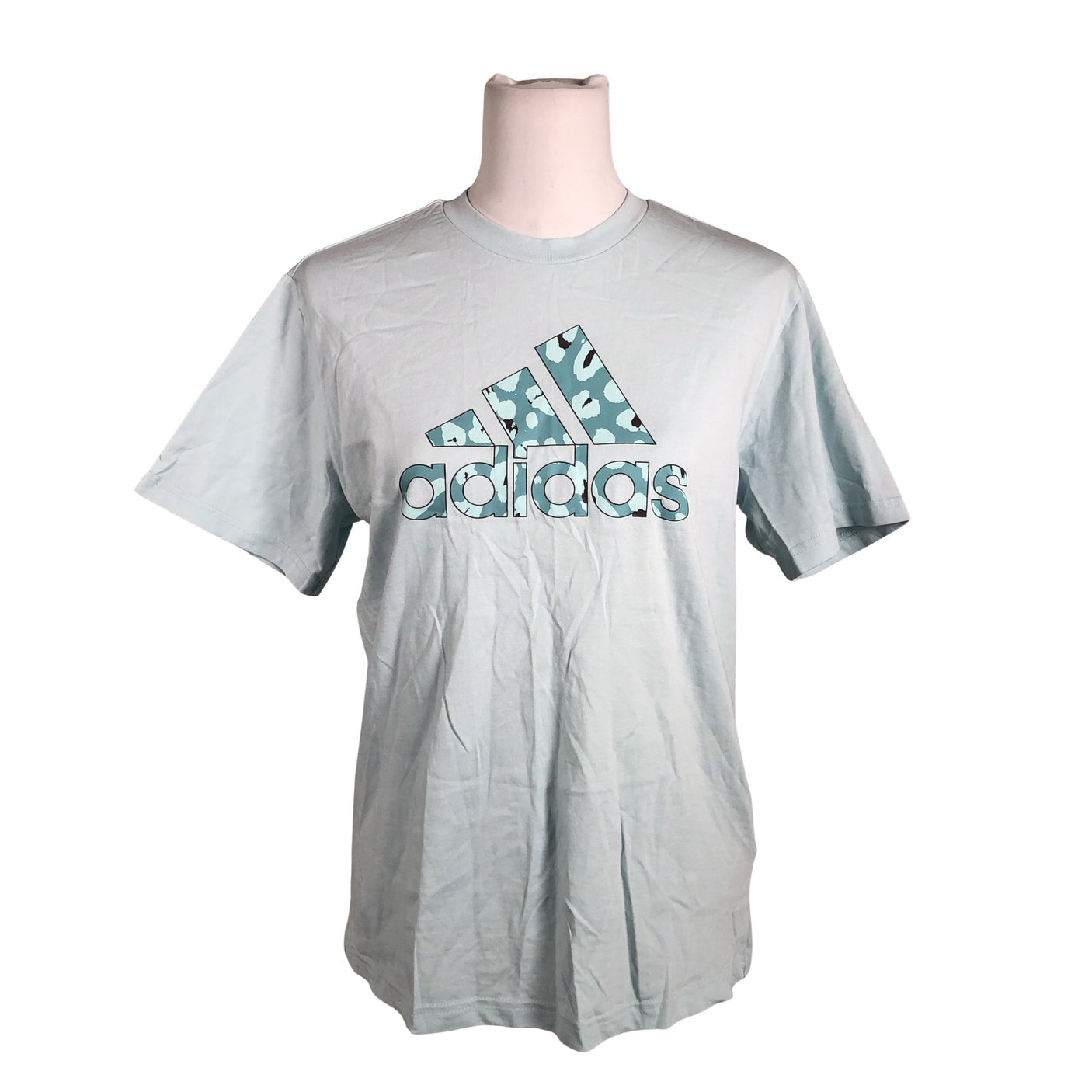 Naisten Adidas - T-paita, koko 38 - Turkoosi (1)