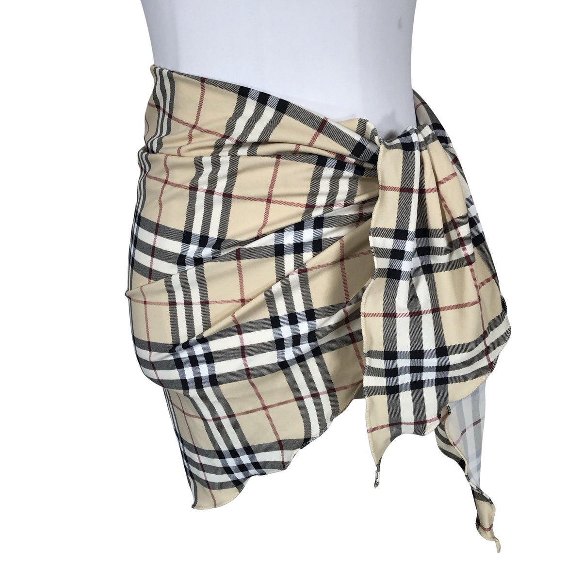 Naisten Burberry - Huivi, koko Midi - Beige (2)