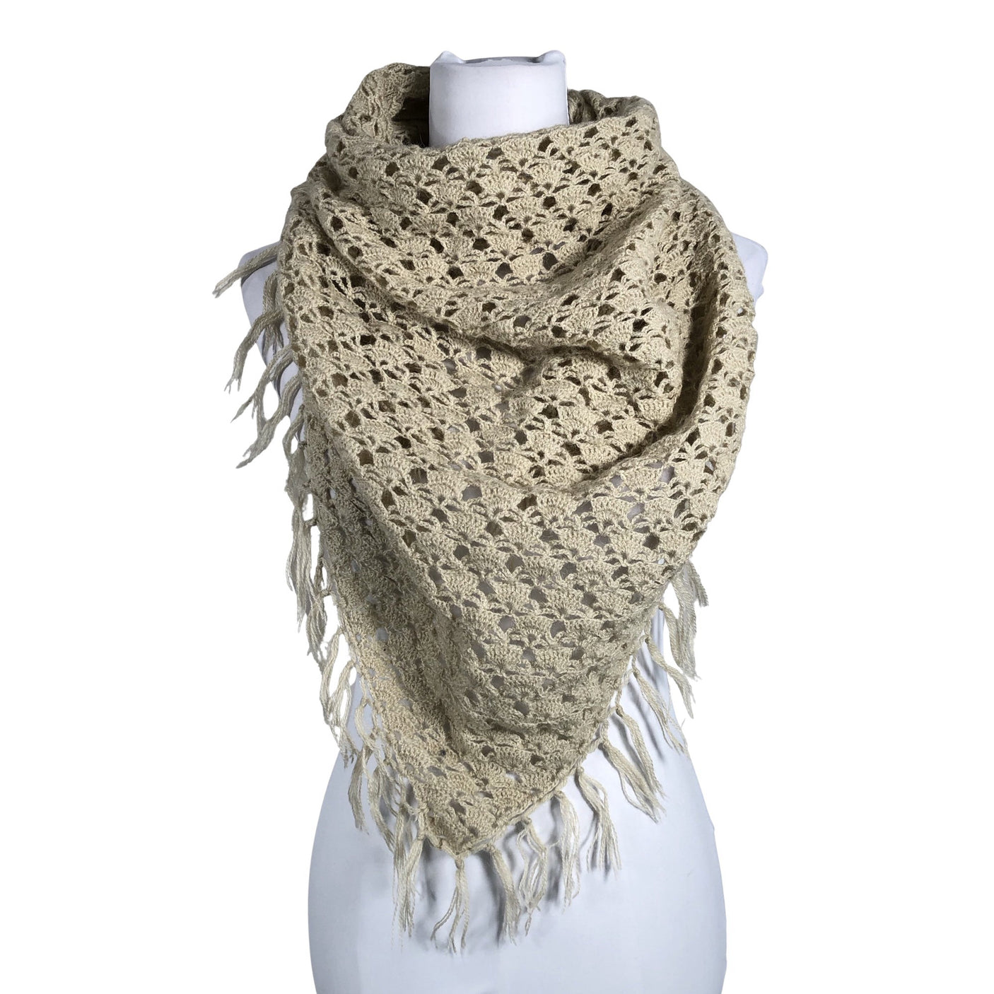 Naisten Handmade - Huivi, koko Ei kokoa - Ruskea (1)
