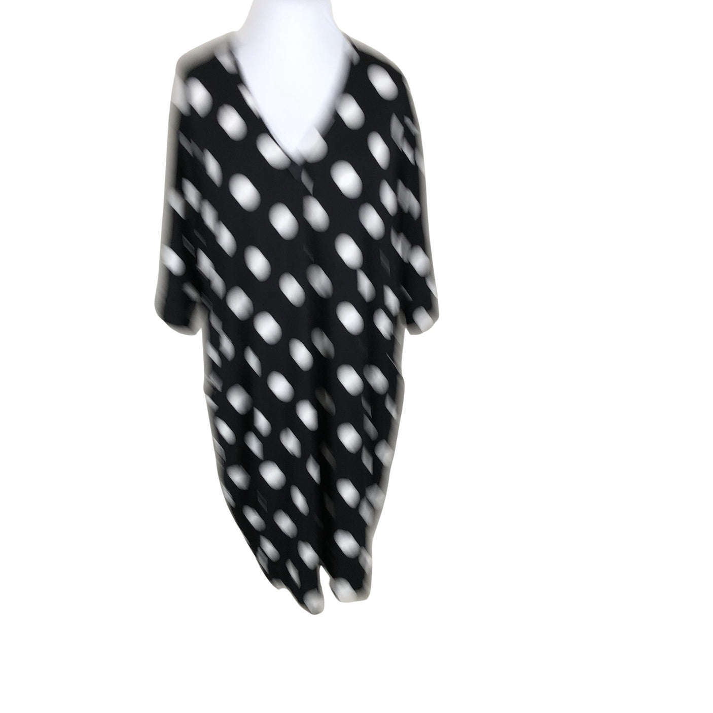 Naisten Evans - Trikoomekko, koko 50 - Musta (1)