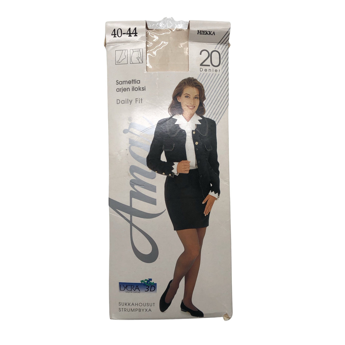 Naisten Finnwear - Sukkahousut, ohuet, koko 42 - Musta (1)