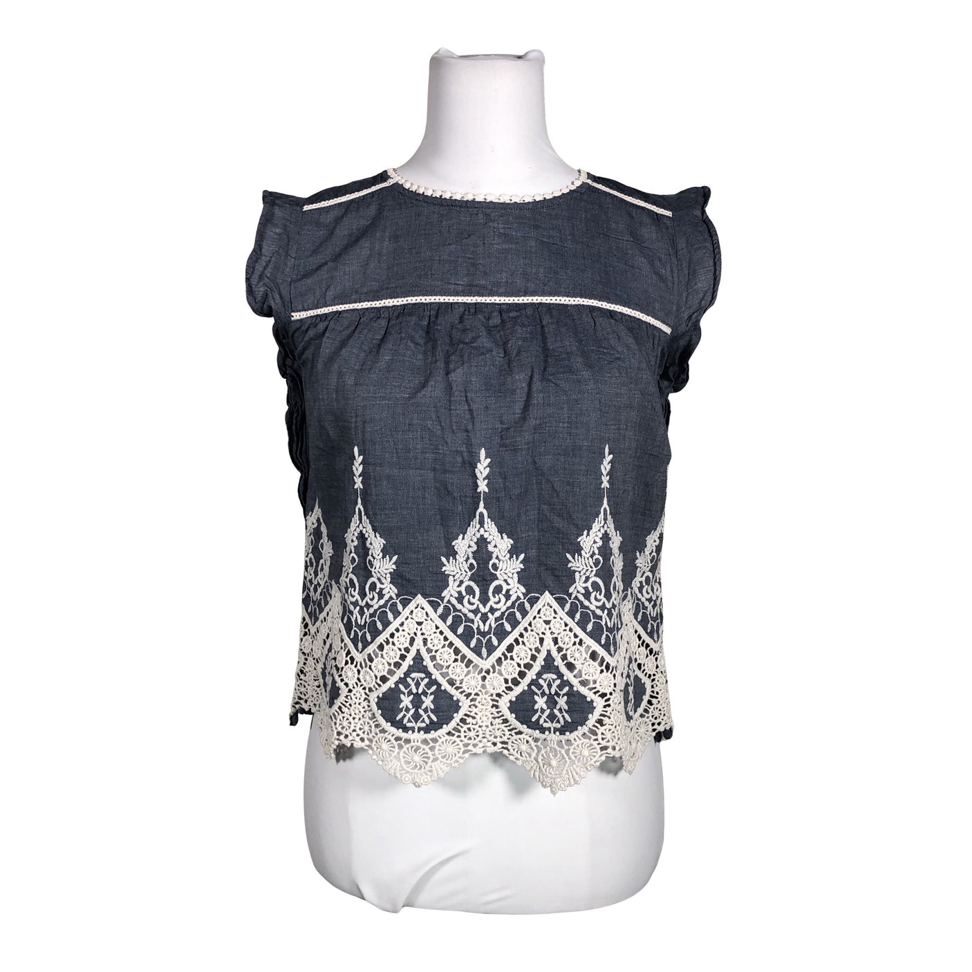 Naisten Abercrombie&Fitch - Toppi, koko 34 - Sininen (1)