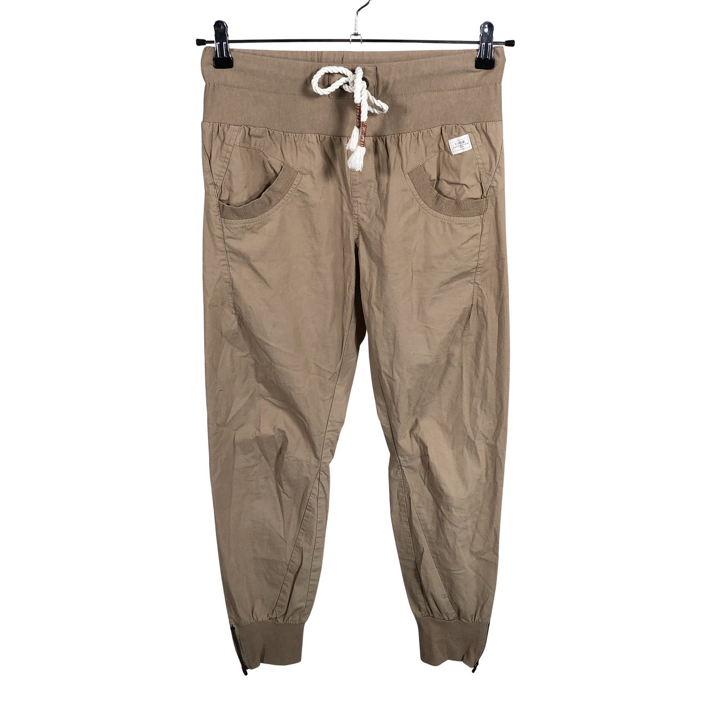Naisten Torstai - Kangashousut, koko 36 - Beige (1)