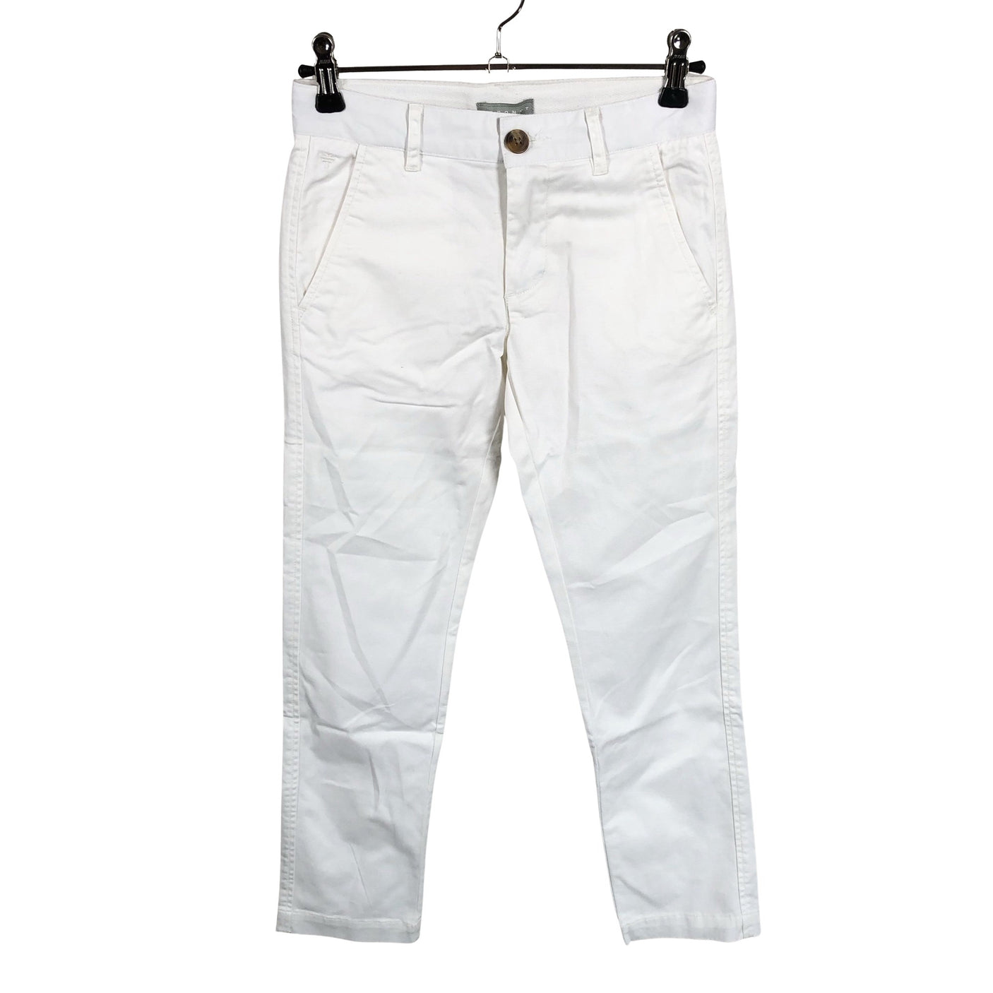 Unisex Coconut - Kangashousut, koko 122 - 128 - Valkoinen (1)
