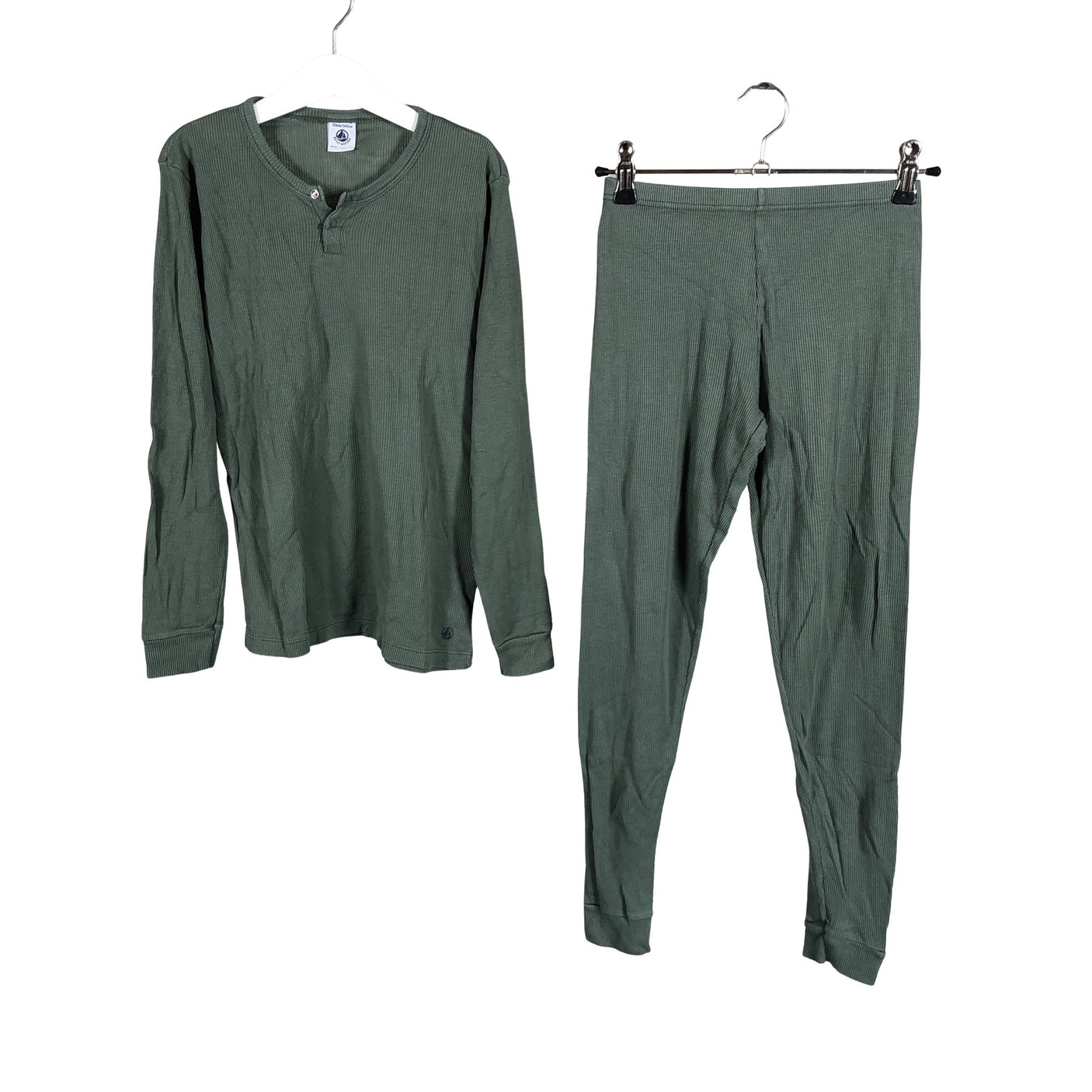Unisex Petit Bateau - Trikoopaita, koko 134 - 140 - Vihreä (1)