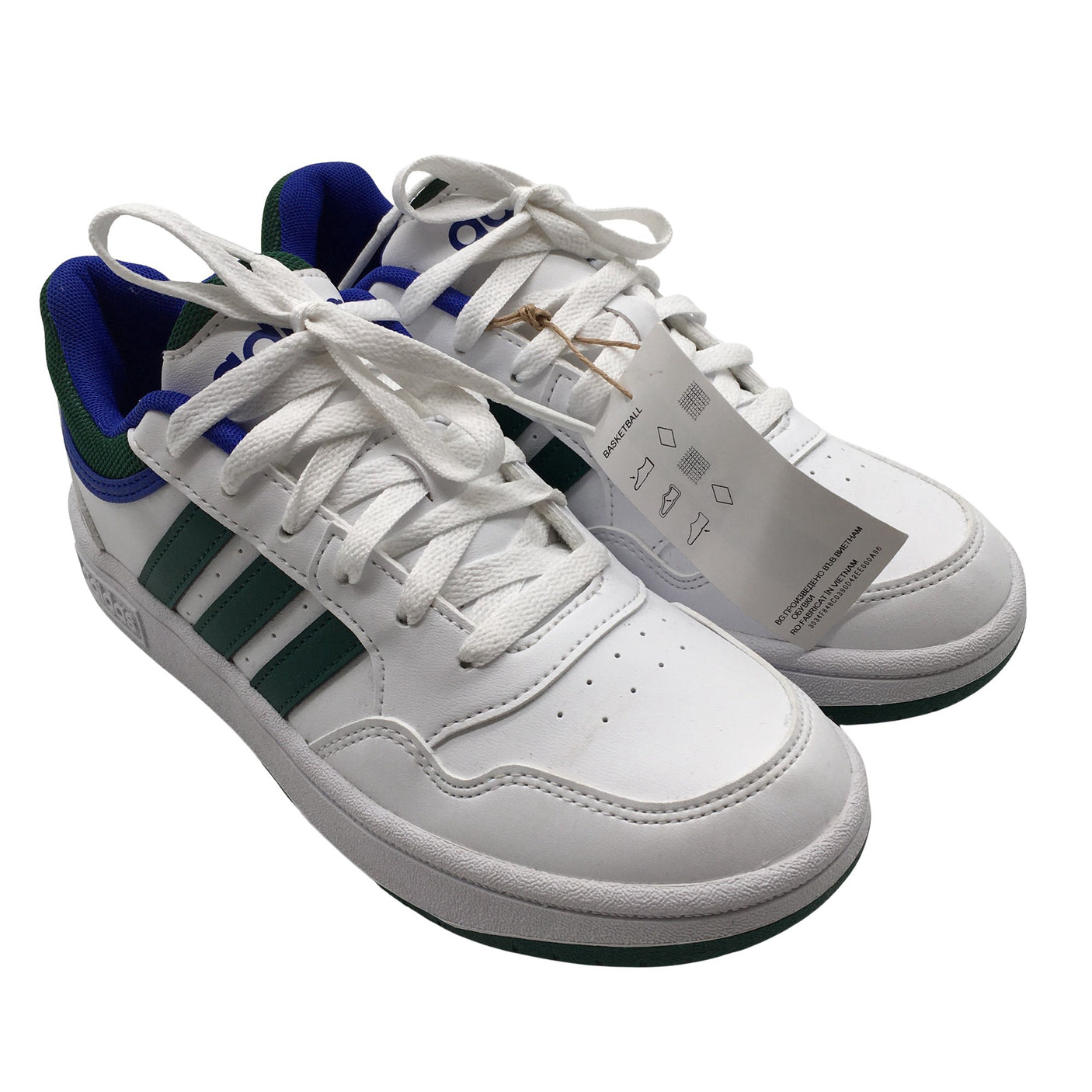 Tyttöjen Adidas - Tennarit, koko 36 - Valkoinen (2)