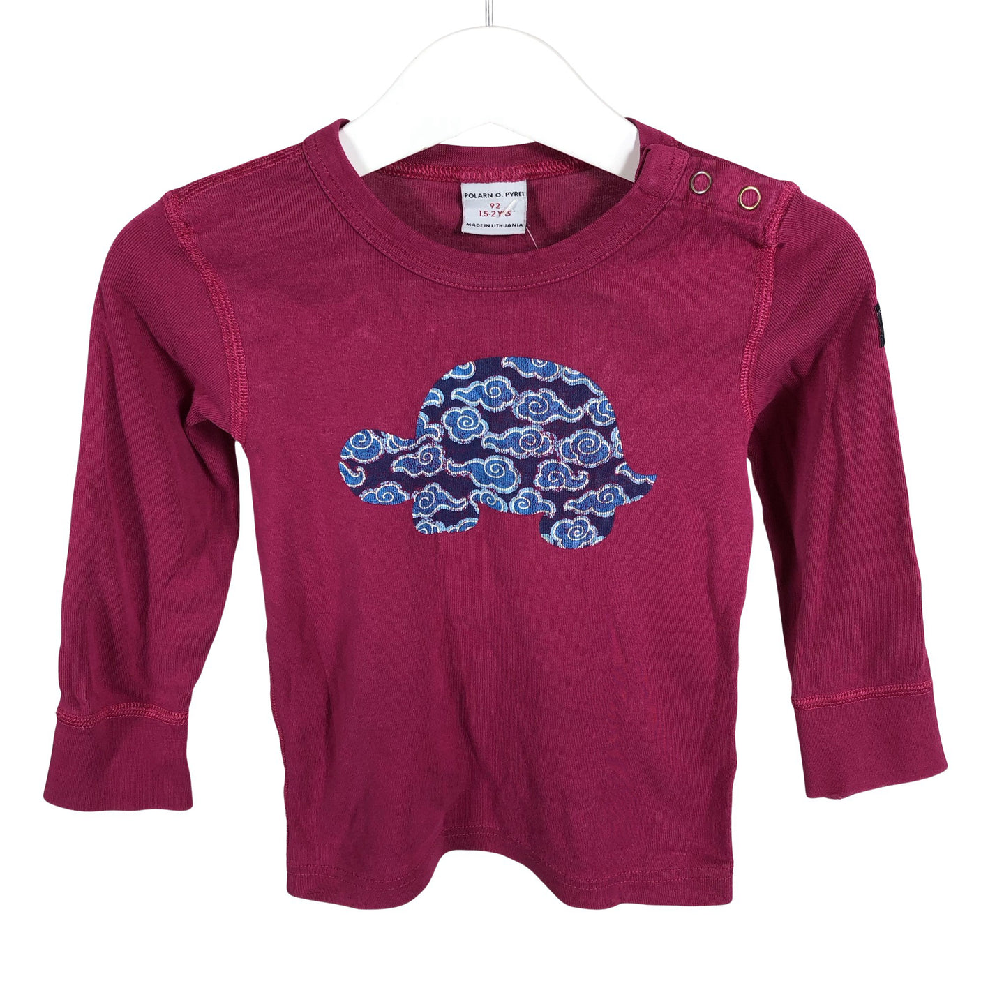 Unisex Polarn O. Pyret - Trikoopaita, koko 86 - 92 - Pinkki (1)