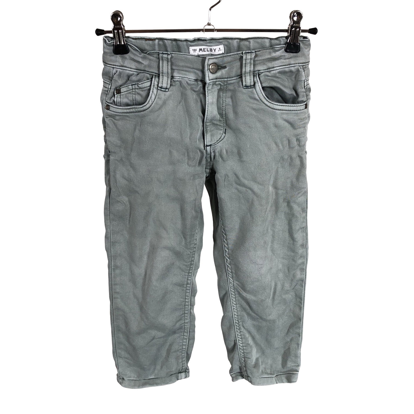 Unisex Melby - Farkut, koko 98 - 104 - Vaaleansininen (1)