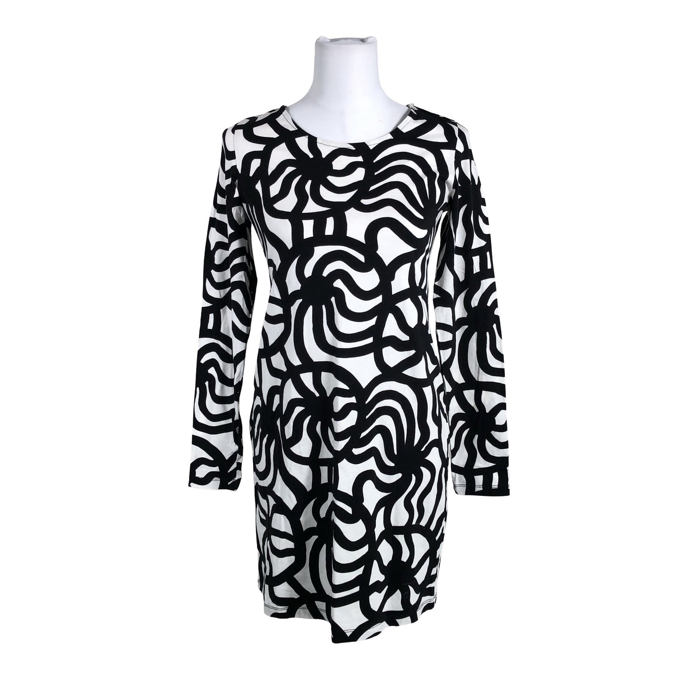 Naisten Marimekko - Trikootunika, koko 36 - Valkoinen (1)