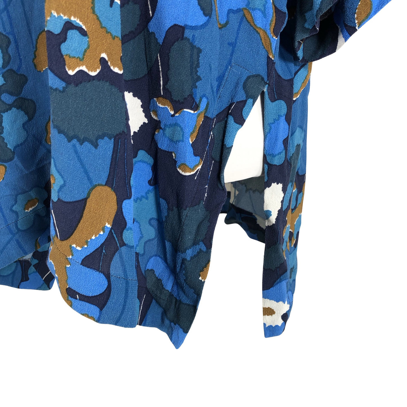 Naisten Marimekko - Sifonkitunika, koko 38 - Sininen (2)