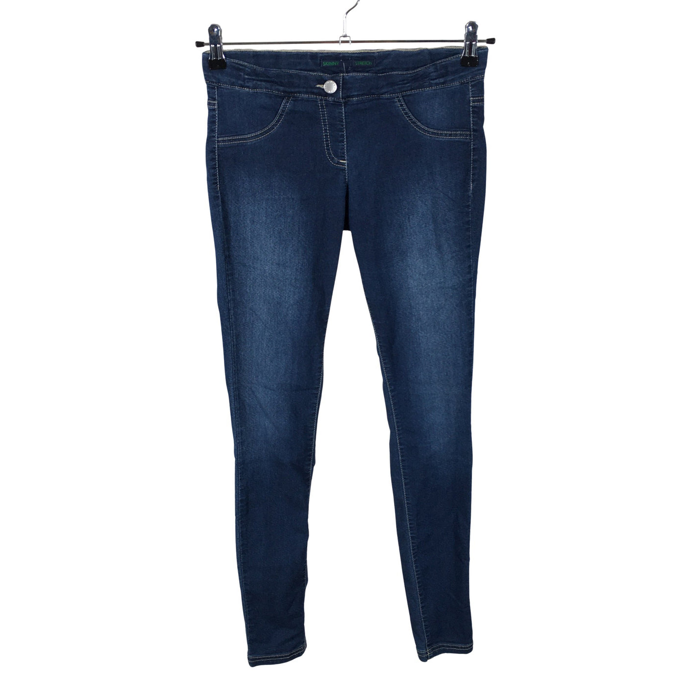 Tyttöjen Benetton - Farkkuleggingsit, koko 170 - 176 - Sininen (1)