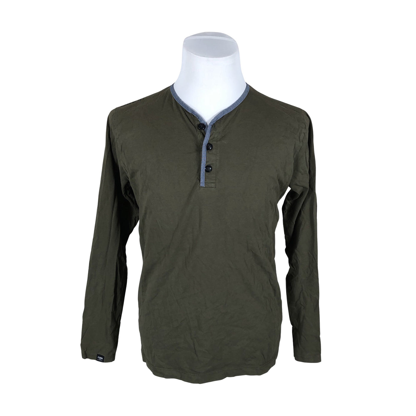 Miesten Jack & Jones - Trikoopaita, koko L - Vihreä (1)
