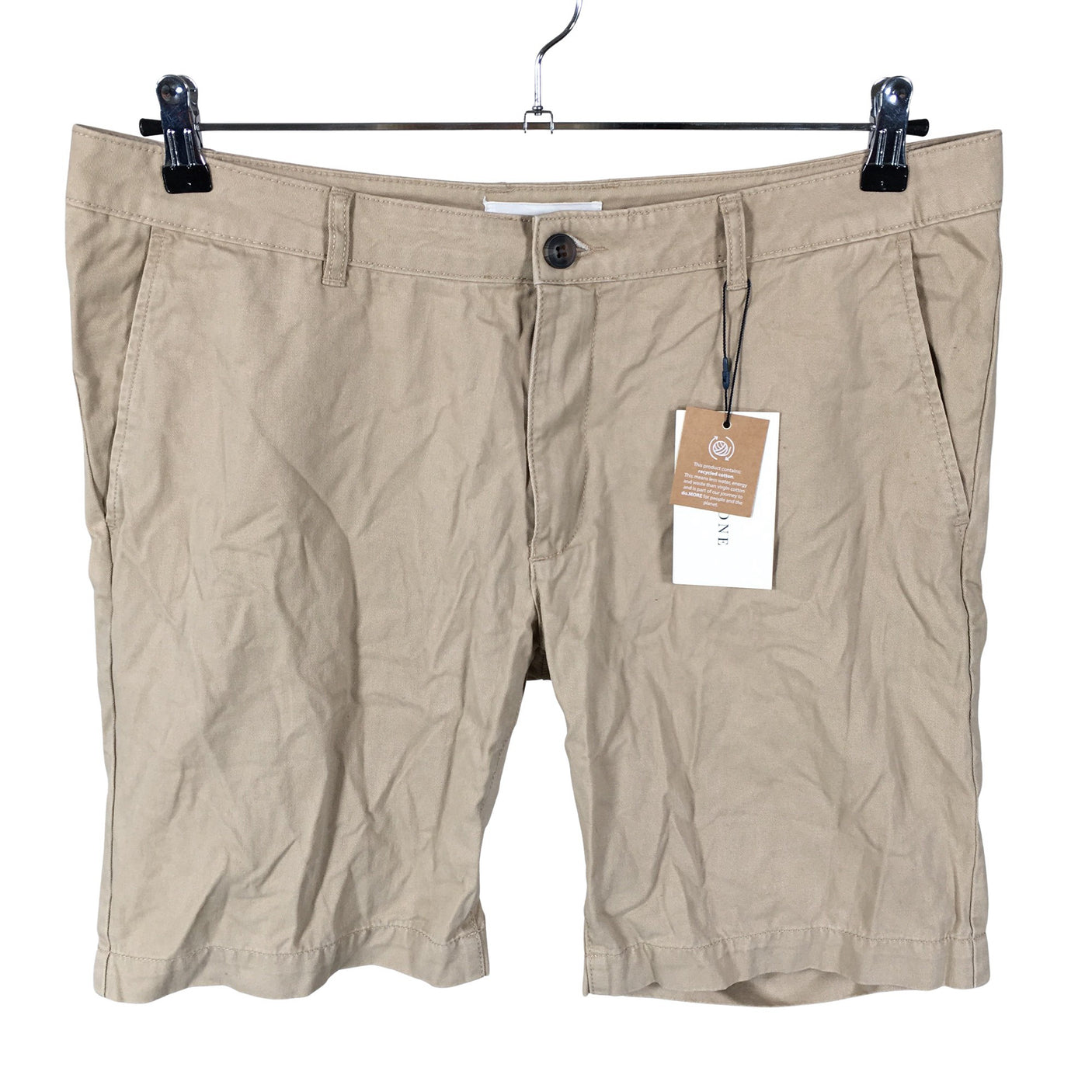 Miesten Pier One - Shortsit, koko W34 - Beige (2)