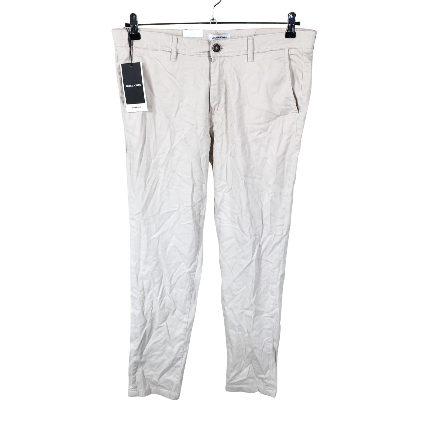 Miesten Jack & Jones - Chinot, koko W34 - Beige (1)
