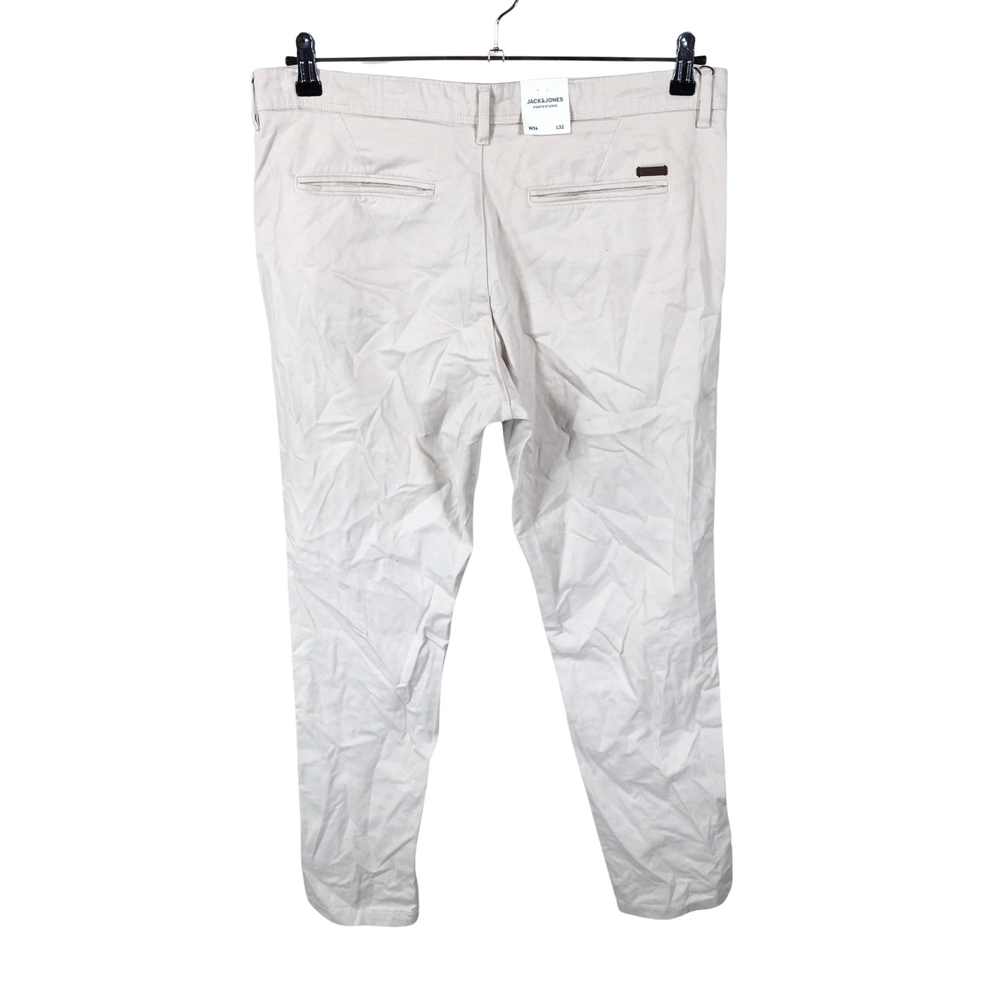 Miesten Jack & Jones - Chinot, koko W34 - Beige (2)