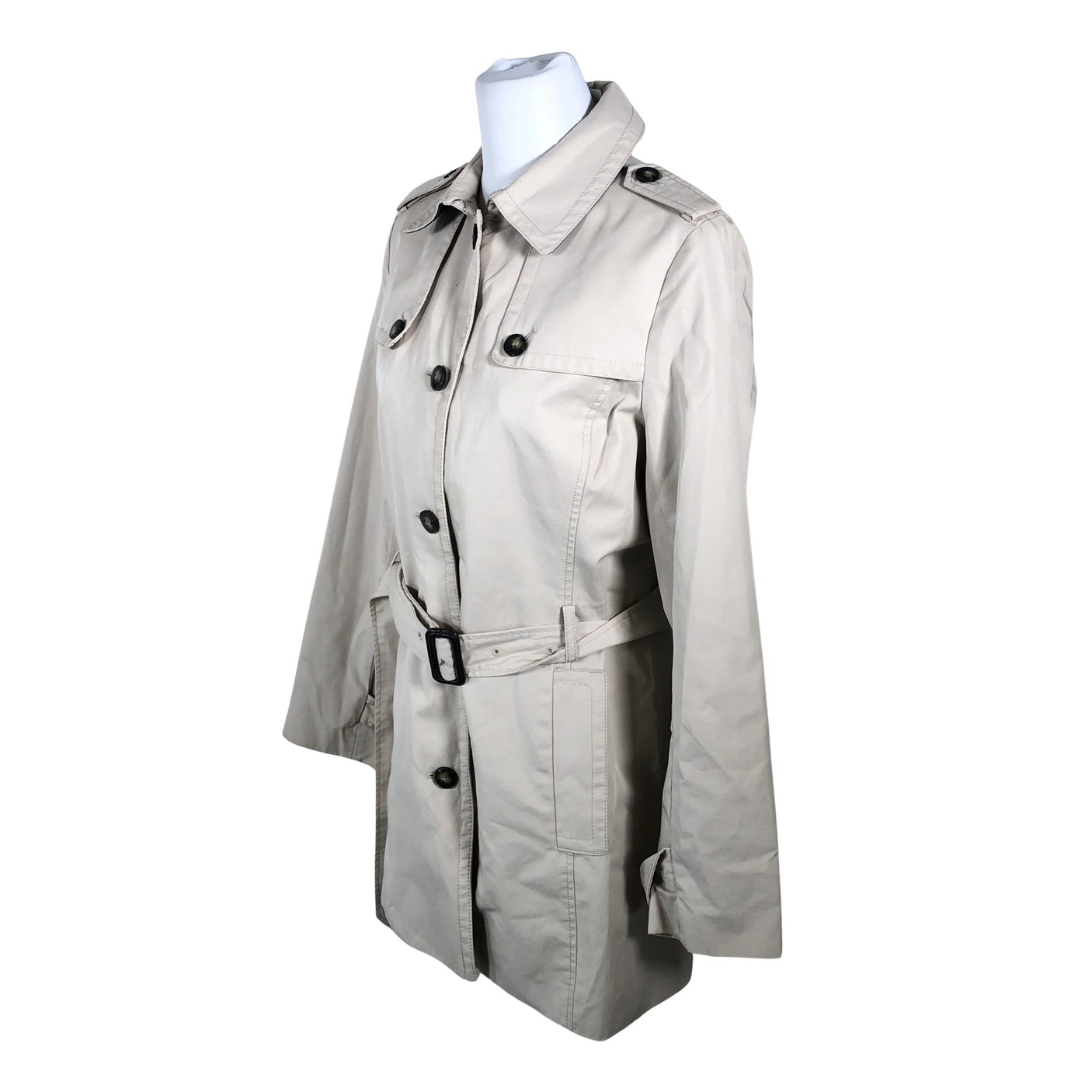 Naisten Tommy Hilfiger - Trenssitakki, koko 38 - Beige (3)
