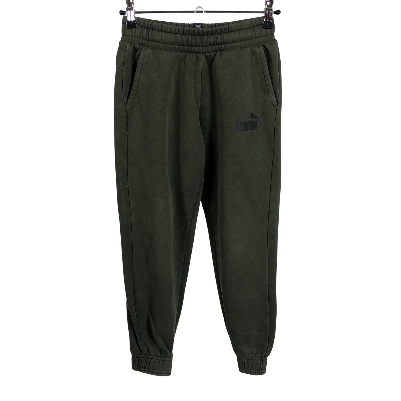 Unisex Puma - Collegehousut, koko 134 - 140 - Vihreä (1)