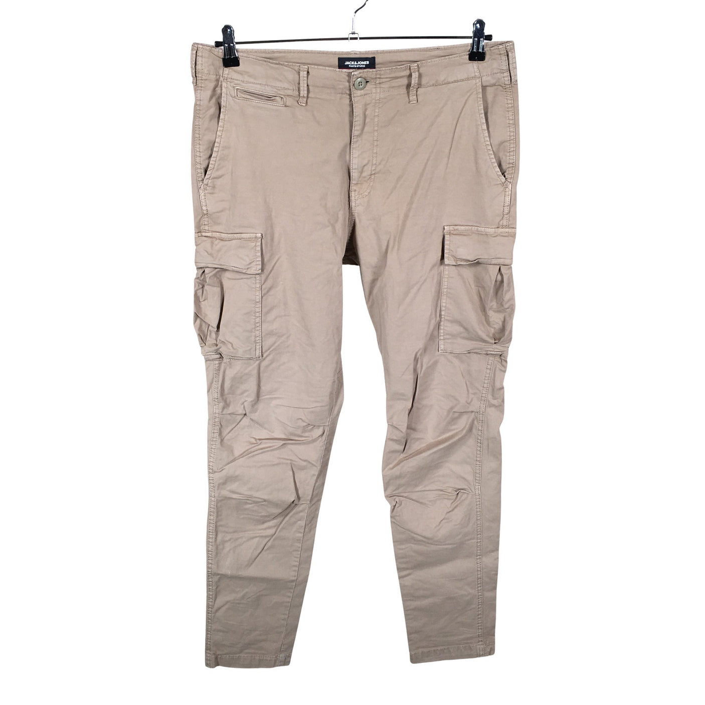Miesten Jack & Jones - Cargohousut, koko W34 - Ruskea (1)