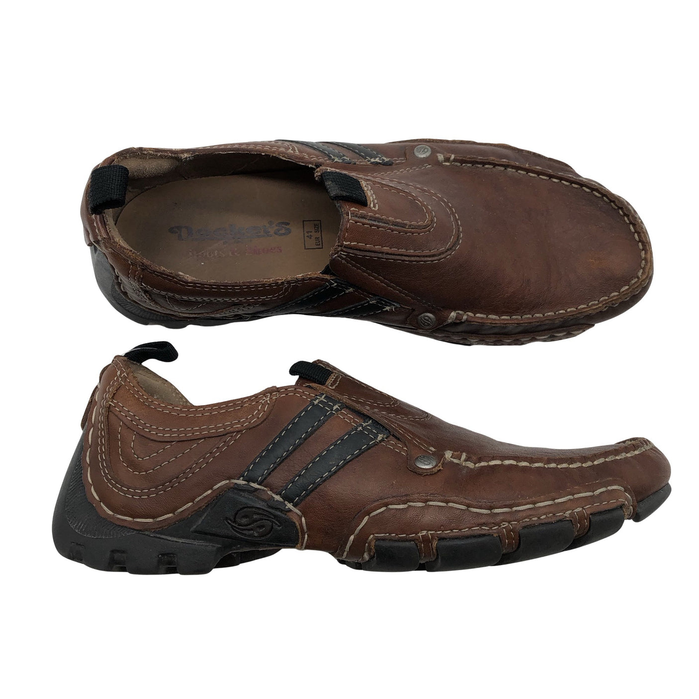 Miesten Dockers - Loaferit, koko 41 - Ruskea (1)