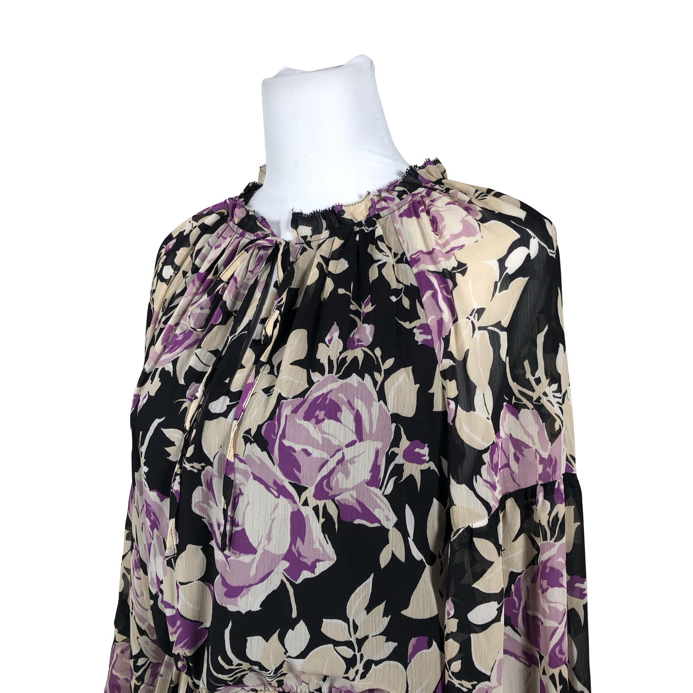 Naisten Lauren Ralph Lauren - Sifonkimekko, koko 36 - Musta (2)