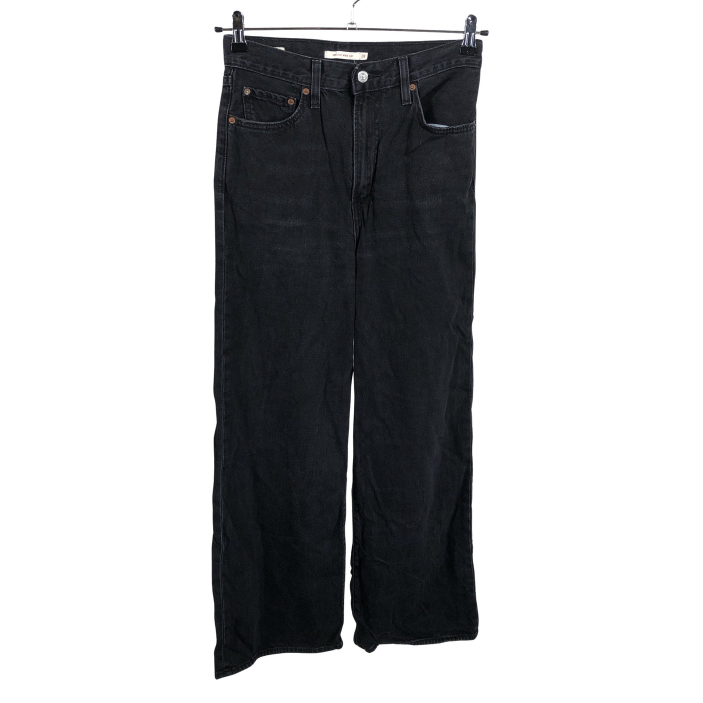 Naisten Levi's - Farkut, koko W28 - Musta (1)