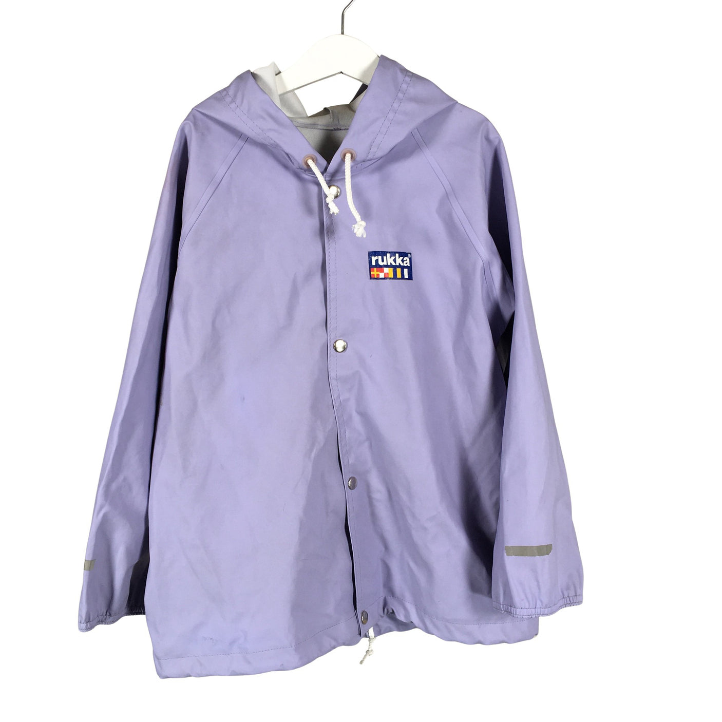 Unisex Rukka - Sadetakki, koko 128 - 134 - Violetti (1)
