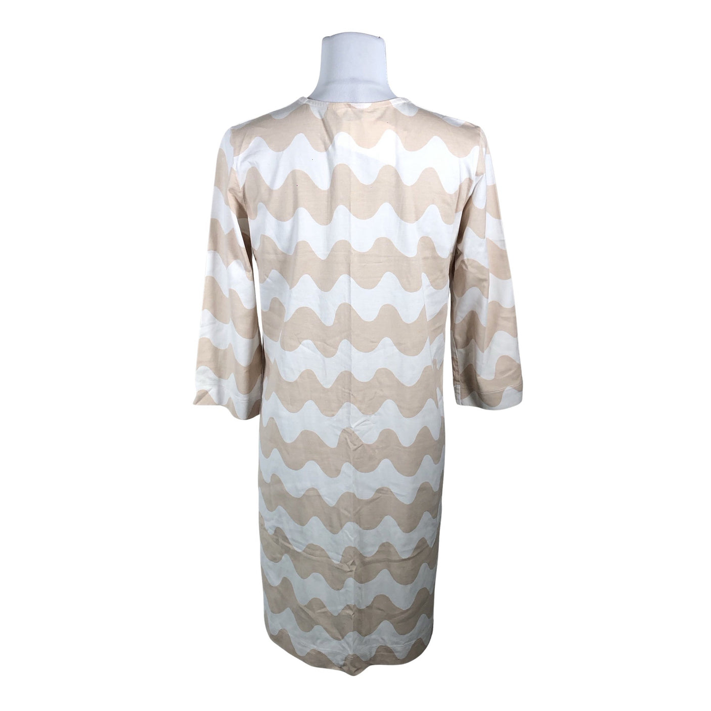 Naisten Marimekko - Trikoomekko, koko 38 - Beige (2)