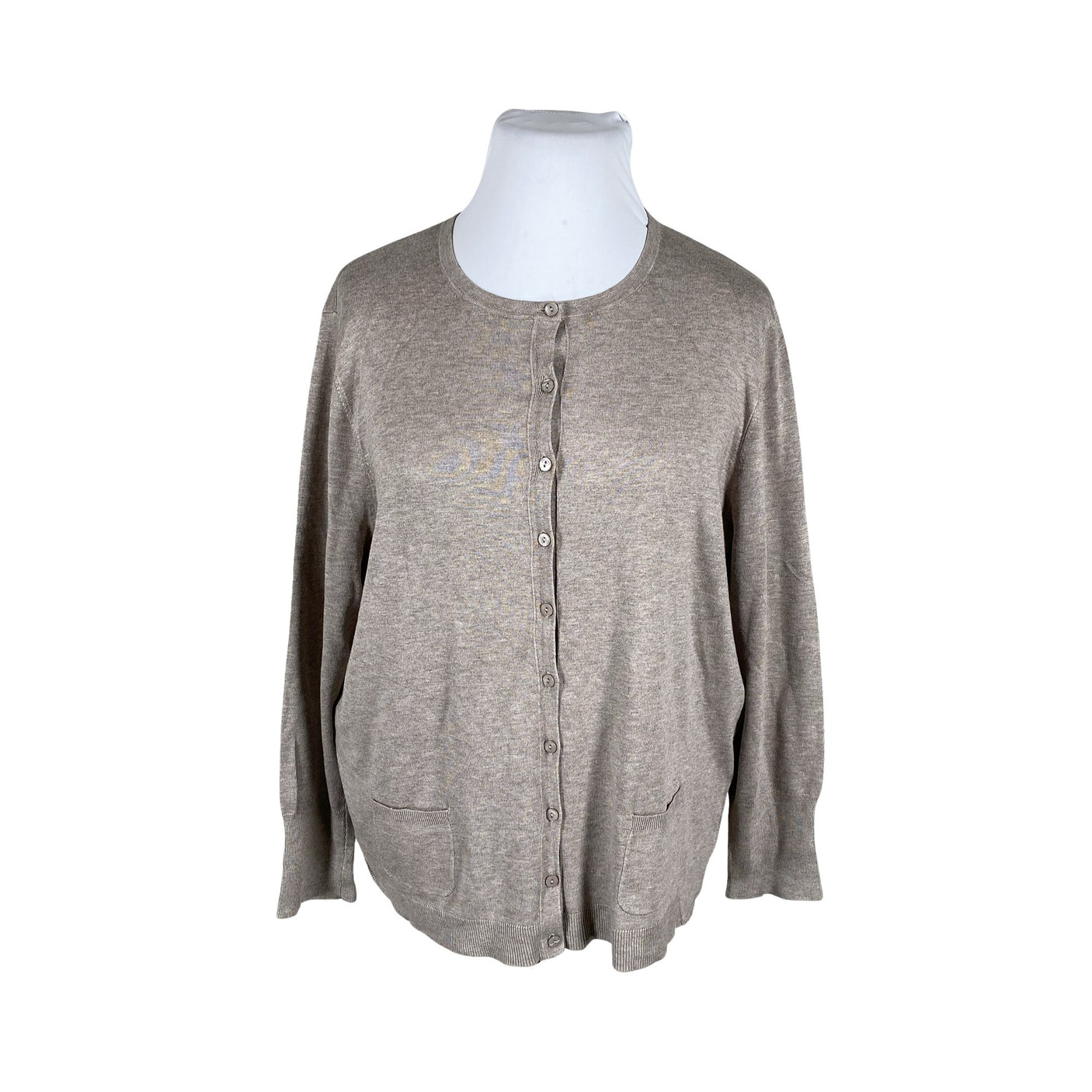 Naisten Gerry Weber - Neuletakki, koko 48 - Beige (1)