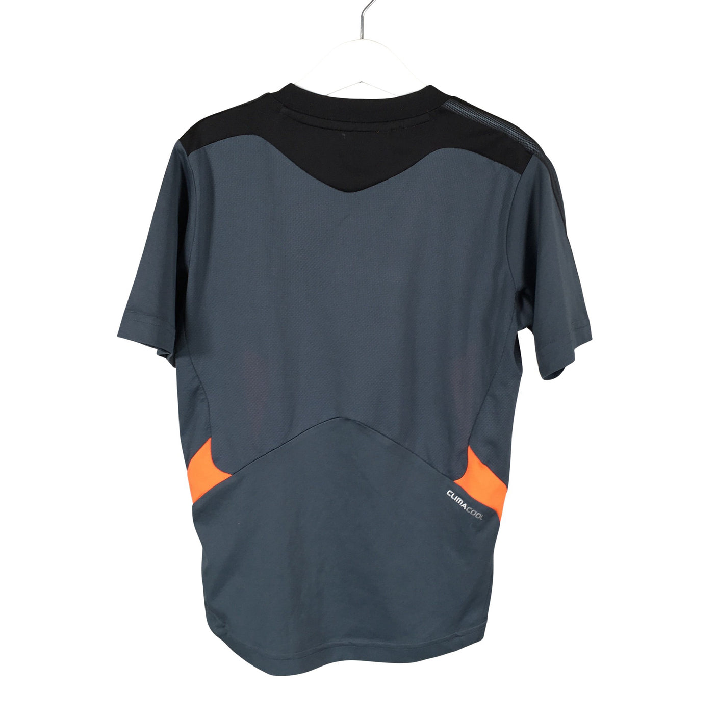 Poikien Adidas - Urheilupaita, lyhyet hihat, koko 134 - 140 - Harmaa (2)