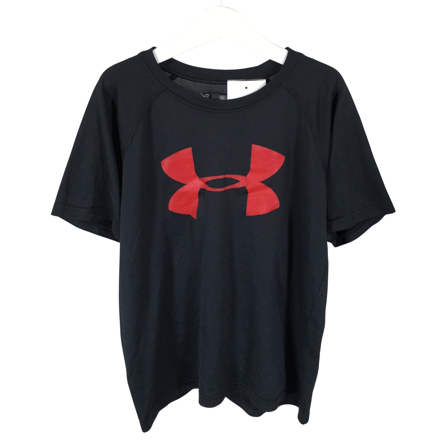 Poikien Under Armour - Urheilupaita, lyhyet hihat, koko 128 - 134 - Musta (1)