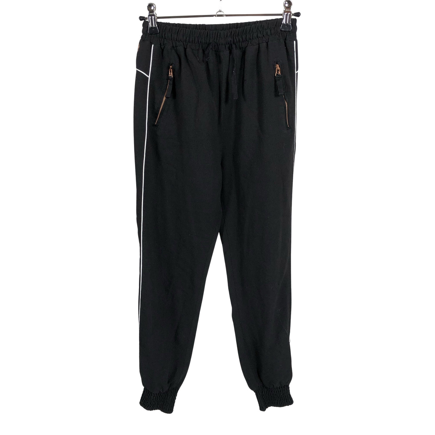 Unisex POMPdeLUX - Kangashousut, koko 140 - 146 - Musta (1)