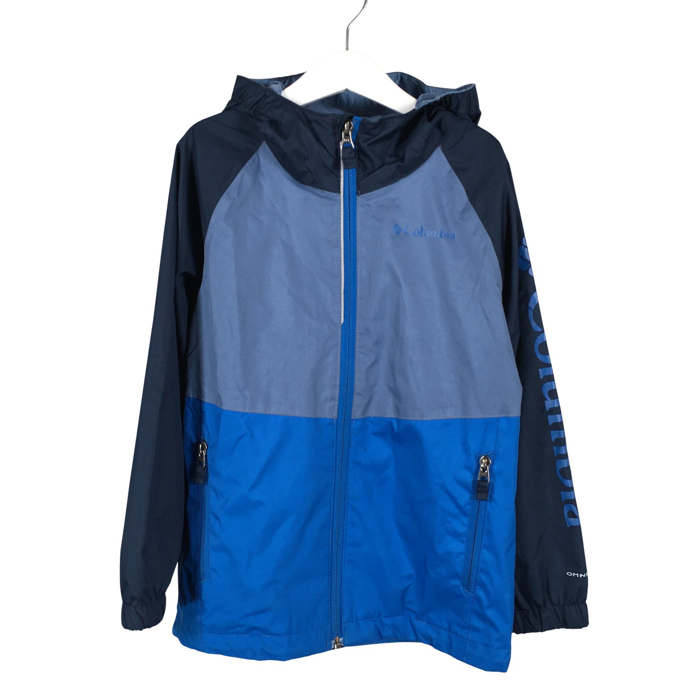 Unisex Columbia - Välikausitakki, koko 122 - 128 - Sininen (1)